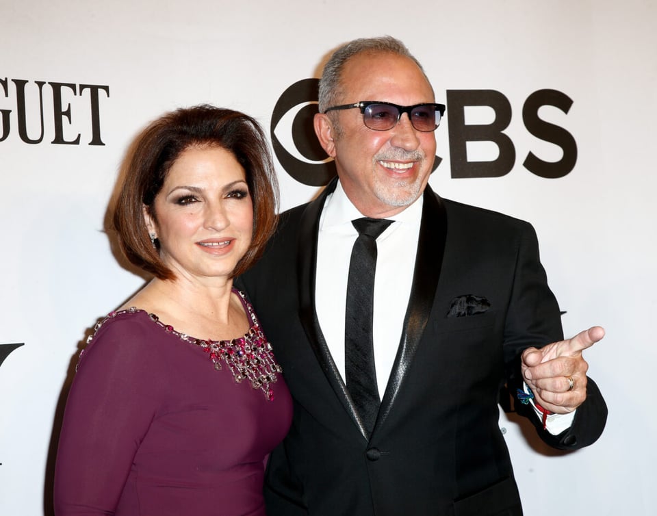 Parejas hispanas poderosas, Gloria, Emilio Estefan, cantante, evento, estrella