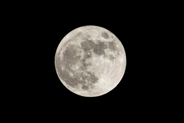 BIZARRE! A woman stood motionless staring at the moon for over 5 hours