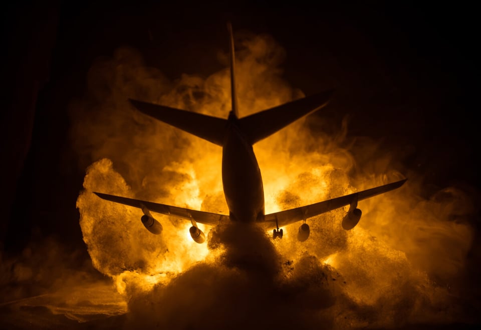 paracaídas, accidente, despegue, aeropuerto Caselle, mundonow