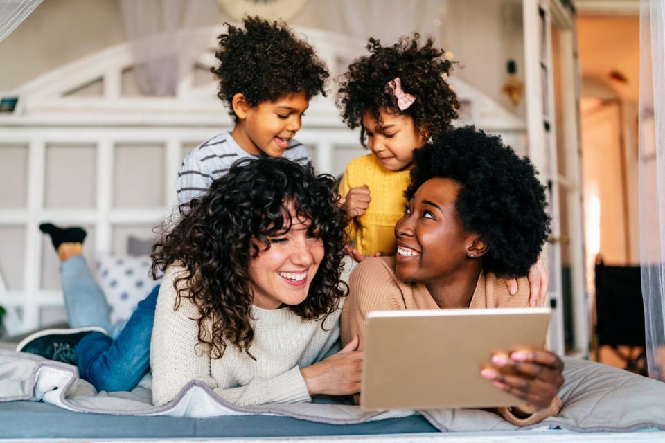Familia, Niños, Gay, Padres, copadres