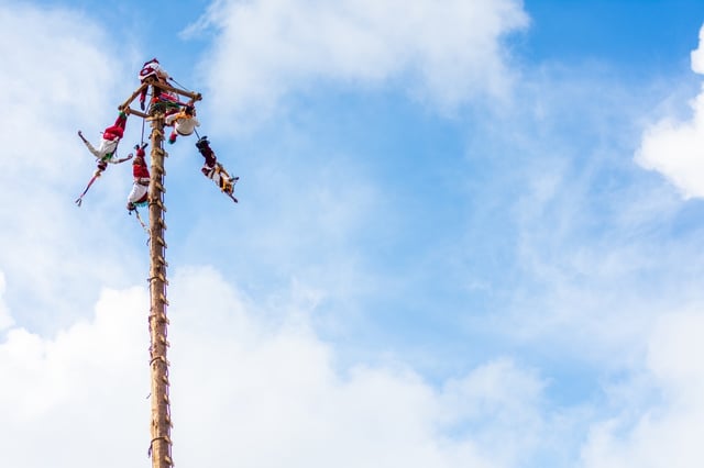 Papantla Flyer dies in a tragic fall (VIDEO)