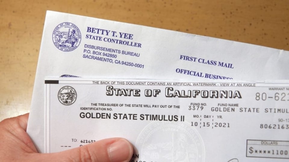 Cheques de 1,100 dólares se enviarán en dos semanas a California: revisa si serás uno de los afortunados