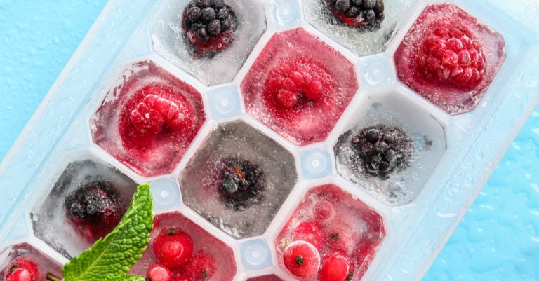 10 cosas cool que puedes hacer con bandejas de hielo