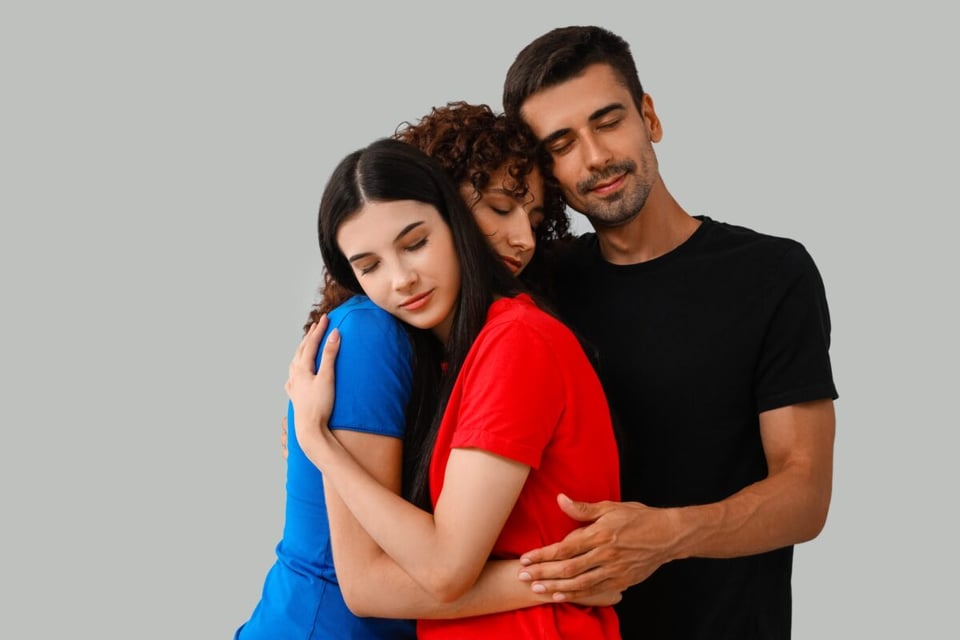 love is love, Pride, MundoNOW, trio, relationship