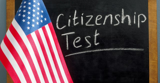 ¿Cuántas preguntas tiene el examen de ciudadanía?