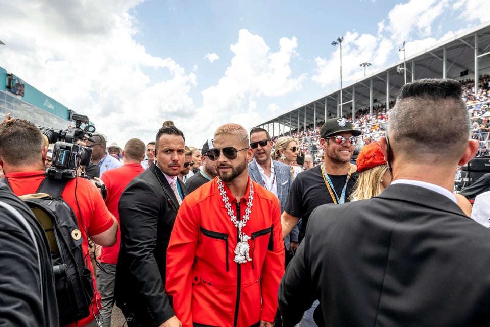 Maluma gets cheeky and nearly bares it all (PHOTOS)