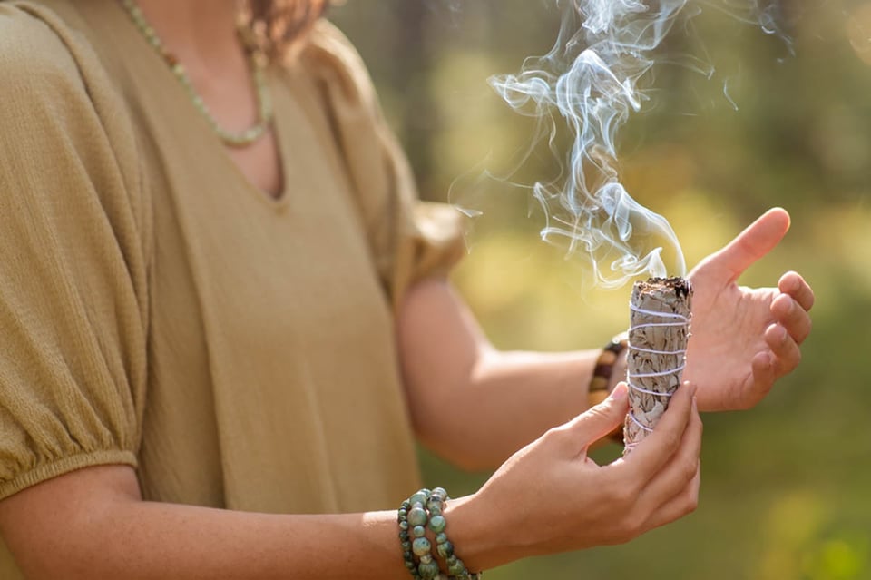 smudging, sage, ancient practice, cultures.