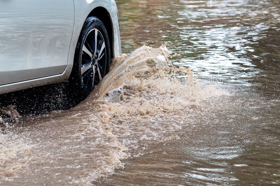 El viernes por la noche se emitió una advertencia de inundación repentina