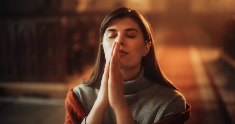 woman, church, father, God