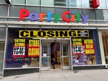 Party City se declara en bancarrota