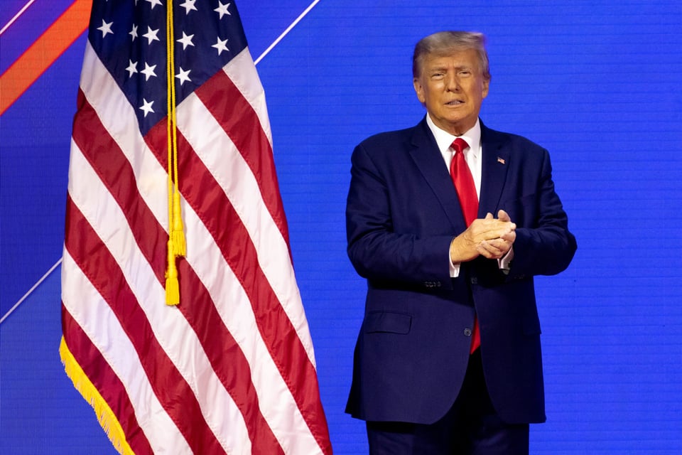 Trump llega al tribunal federal de Miami