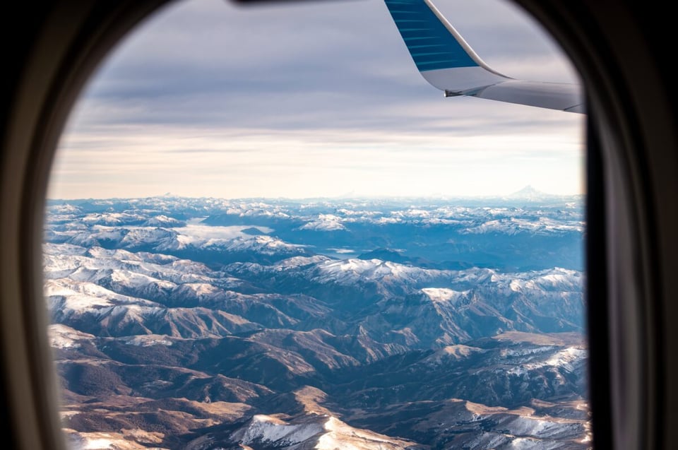 Vista, Montañas, Avion, Accidente, Andes