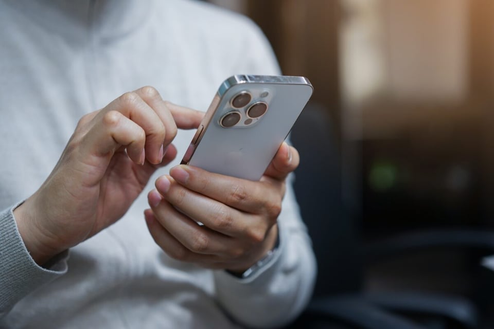 iPhone, celular, hombre, grabación, intimo
