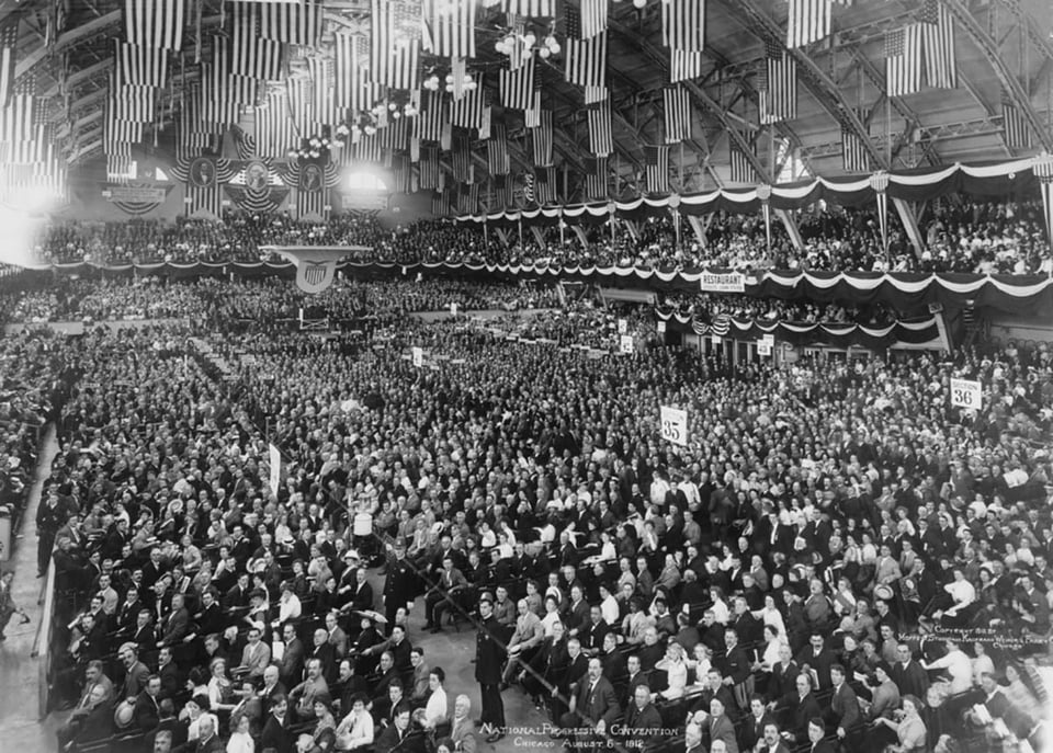 1912, nominations, President, Chicago