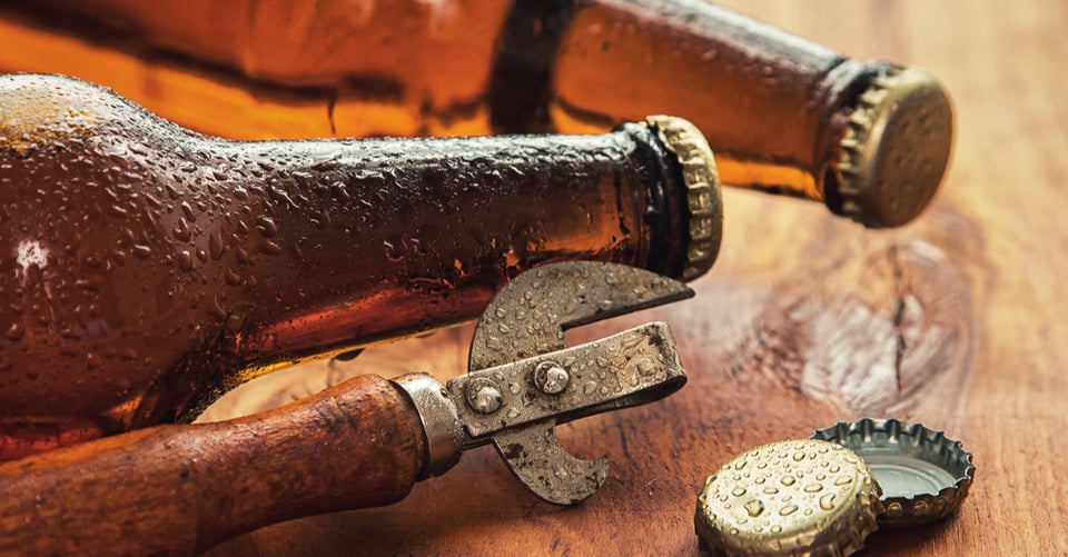 Beer bottles