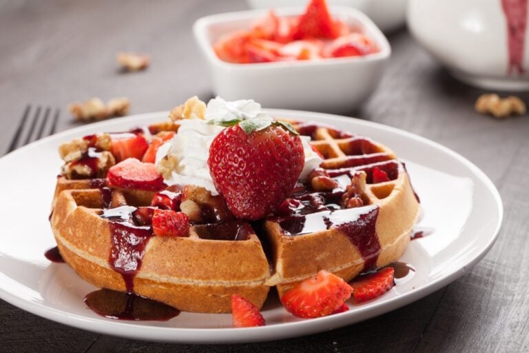 Emiten recall de waffles por riesgo de alergias