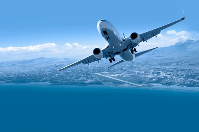 Plane with couple on board vanishes after takeoff
