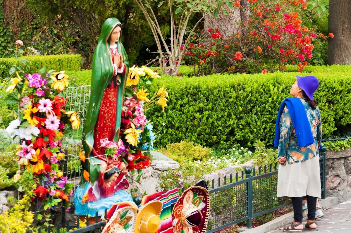 Hallan misteriosa Virgen de Guadalupe en pedazo de madera tras inundaciones en México (VIDEO)