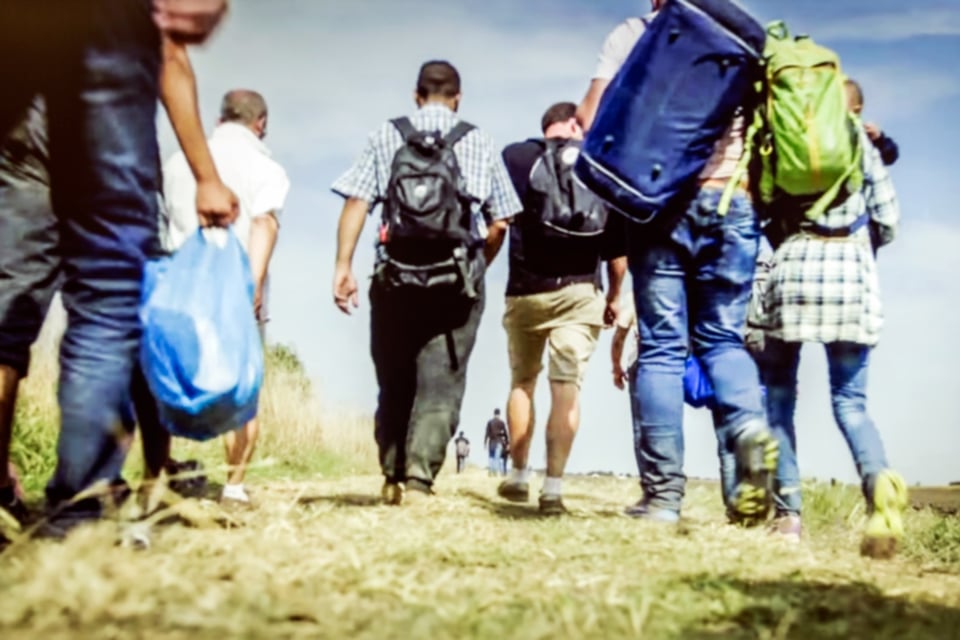343 migrants found in an abandoned trailer in Mexico
