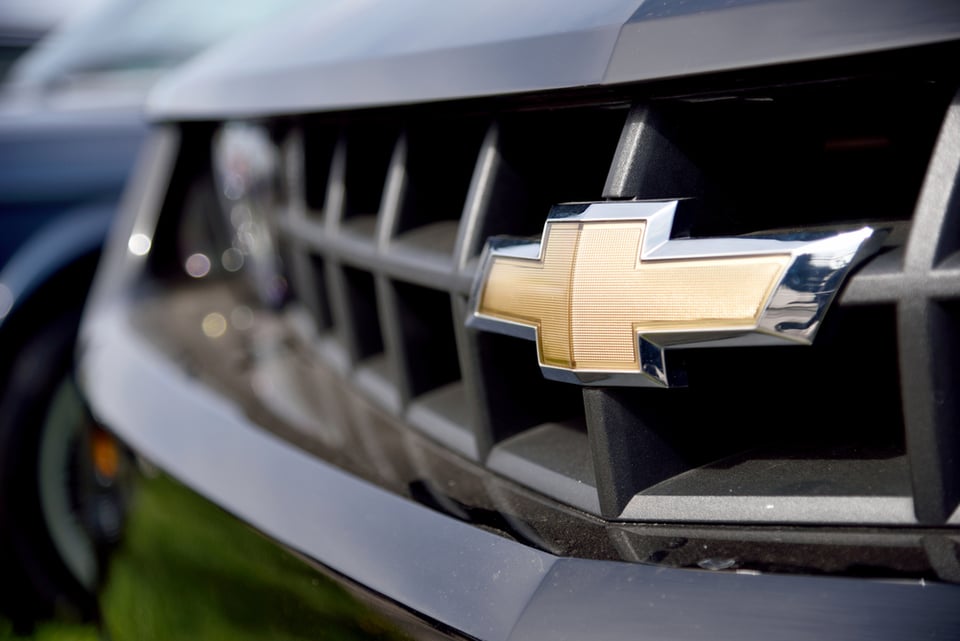 Recall de bolsas de automóviles Chevrolet