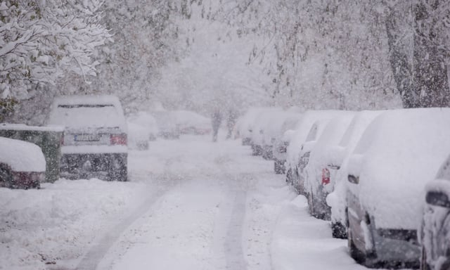 EXTRAÑA NEVADA EN ABRIL: el frío continuará azotando al noreste del país