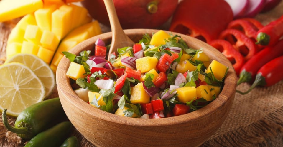 Spicy and Creamy Mango Salsa Recipe