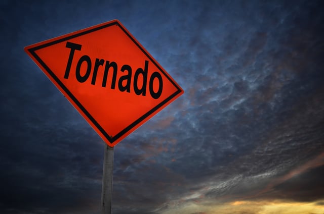 Lanzan alerta de tornado en partes de EEUU para este jueves