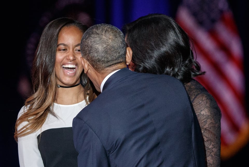 Sasha Obama, fumando, bikini, EEUU, hija,