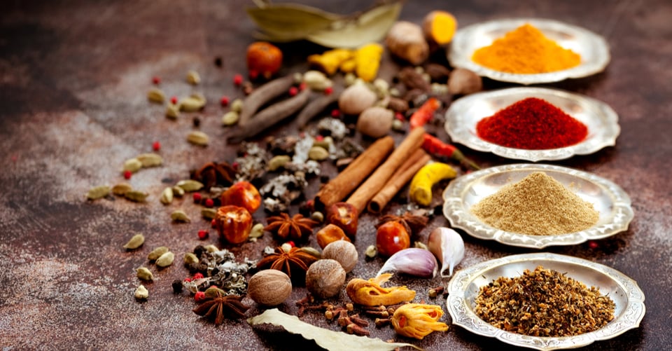 especias, cúrcuma, jengibre, canela, MundoNOW