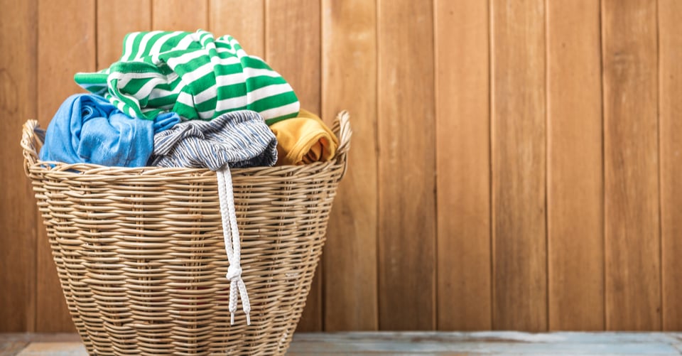 A teen laundry basket