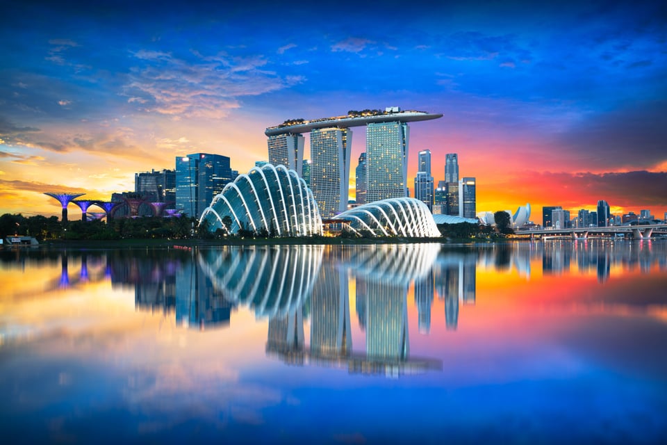 Singapore, modern city, landscape, buildings, MundoNOW