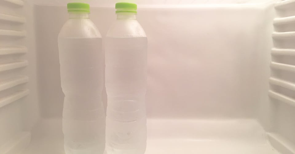 Botellas para que sienta menos calor