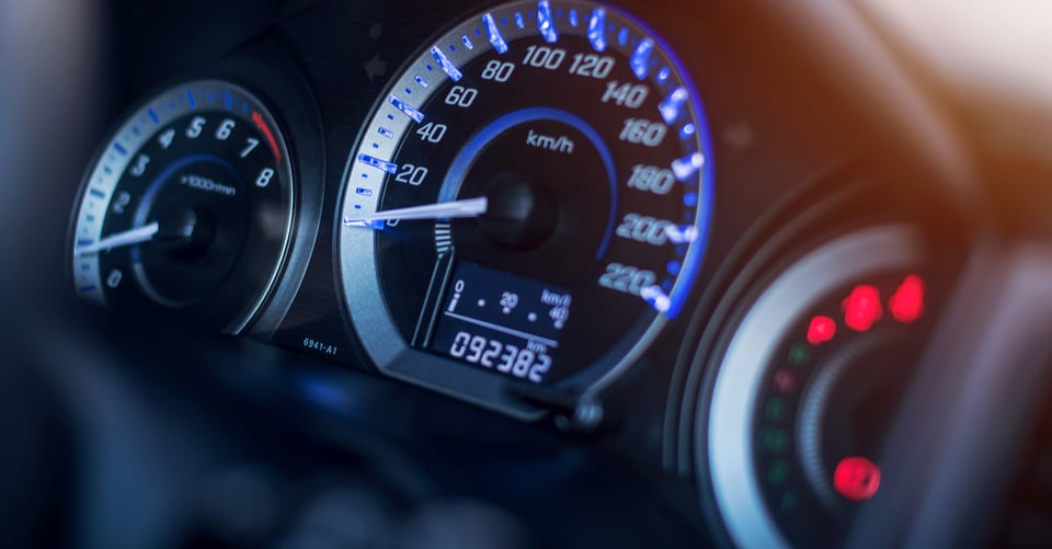 Tablero de un automóvil