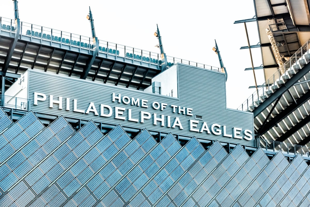 Fletcher Cox’s girlfriend reacts to being named the Philadelphia Eagles’ hottest WAG (PHOTOS)