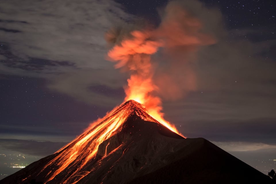 Volcán hará erupción