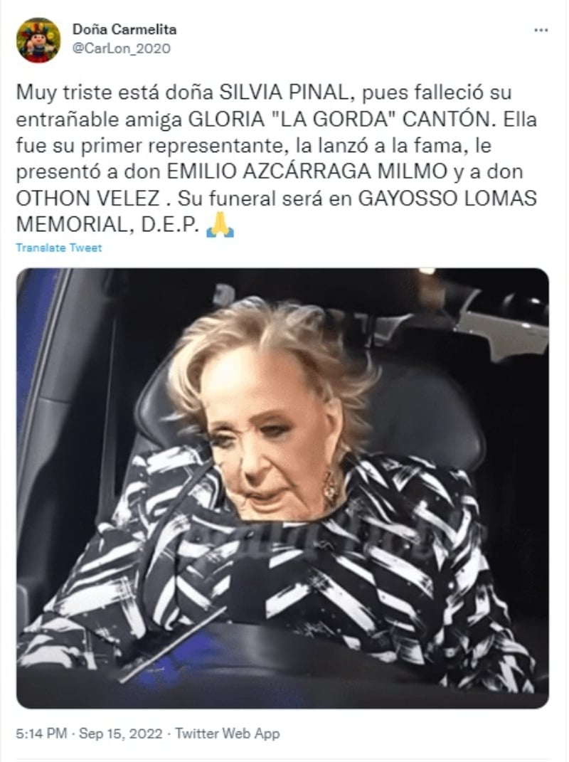 Silvia Pinal de luto: Dan a conocer la muerte de su mejor amiga