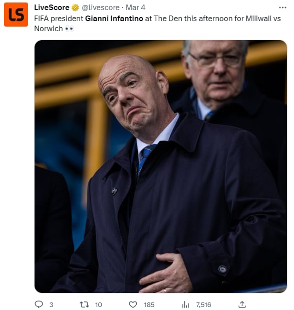 Gianni Infantino presidente FIFA