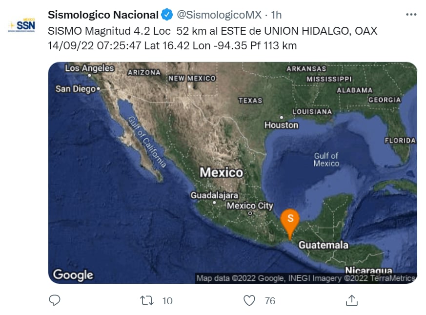 Mhoni Vidente sismo Oaxaca