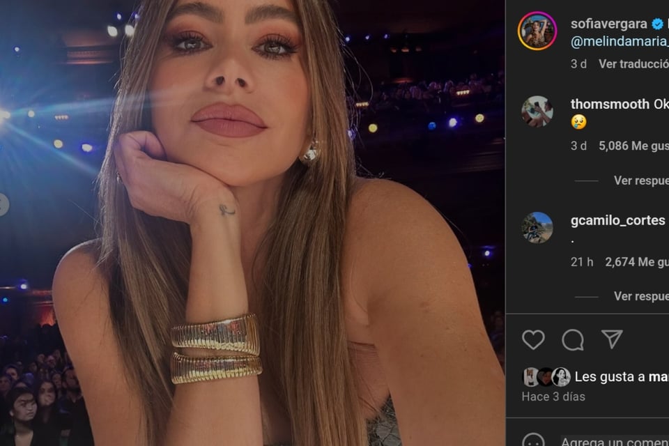 Sofía Vergara, fotografía inusual, redes sociales, viral, suspenso, MundoNOW