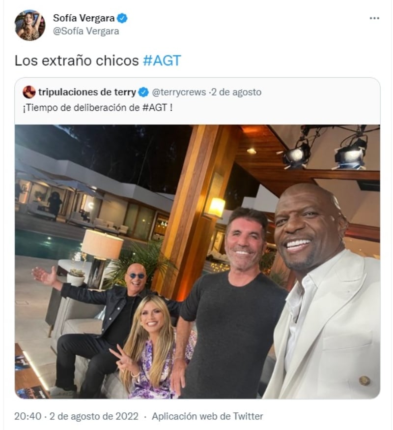 Sofía Vergara judge America's Got Talent: She puts Latinos on high