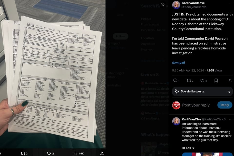 Shooting death, Ohio Officer, Correctional training, Investigation, MundoNOW