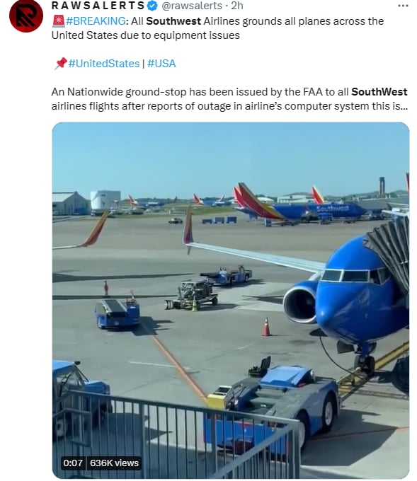 Vuelos retrasos cancelados Southwest