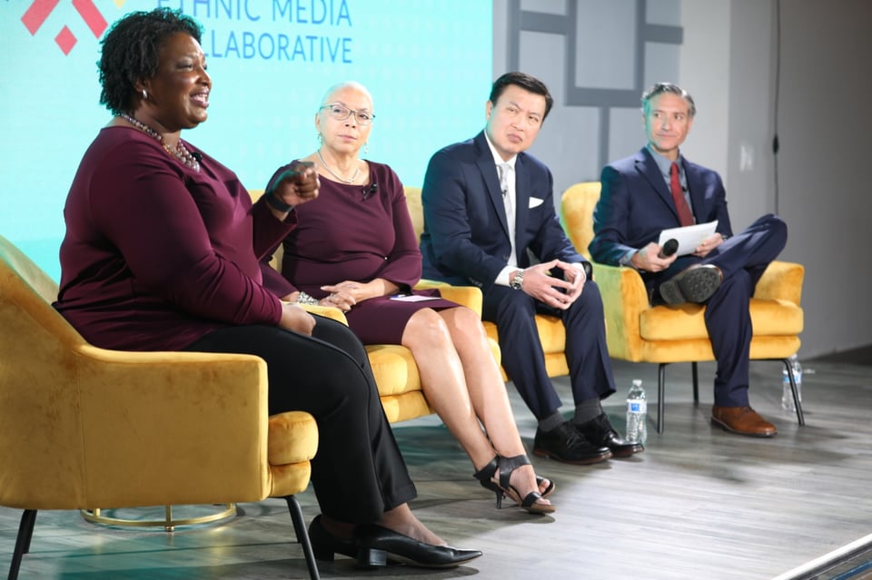 Stacey Abrams, first guest in the «The New Face of Georgia» series