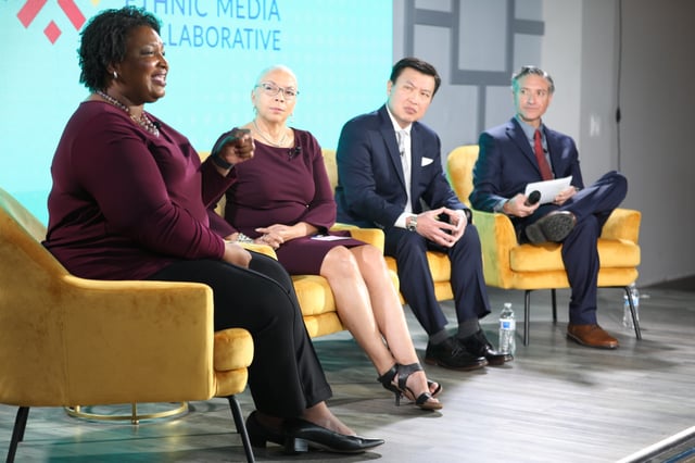 Stacey Abrams, first guest in the «The New Face of Georgia» series