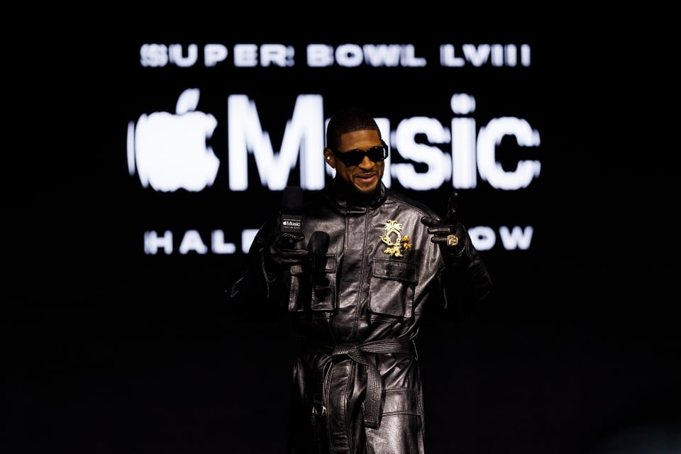 Usher, Apple Music, espectáculo de medio tiempo, medio tiempo, MundoNOW