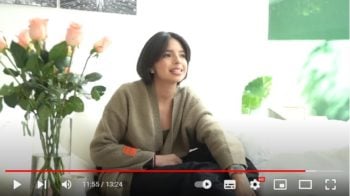 "Me siento rara, emocionada y con mucha presión"