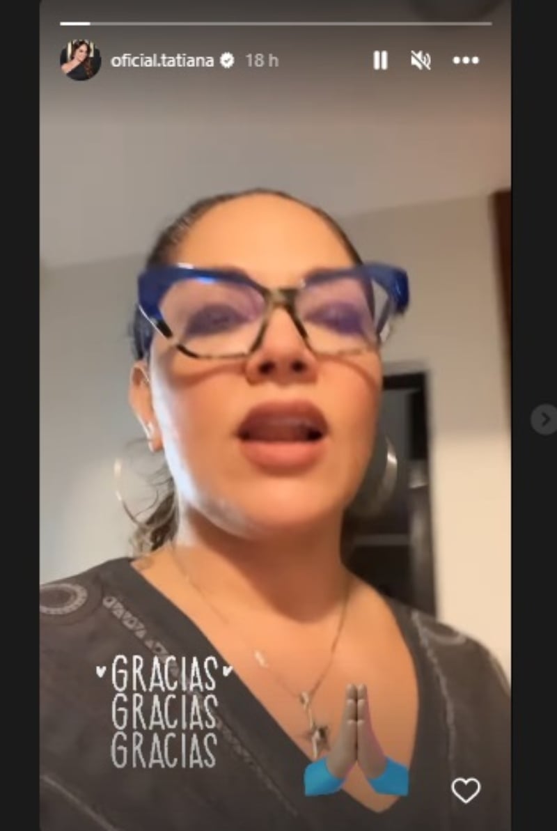 Tatiana malas noticias papá: "Sigue en observación"