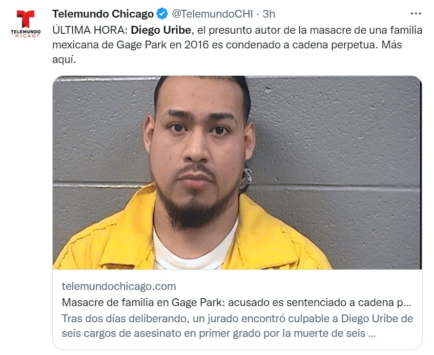 life sentence murderer family