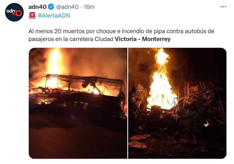 Muertos carretera México