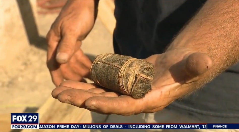 Man discovers hidden treasure house